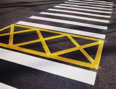 天津天津园区交通标线施工